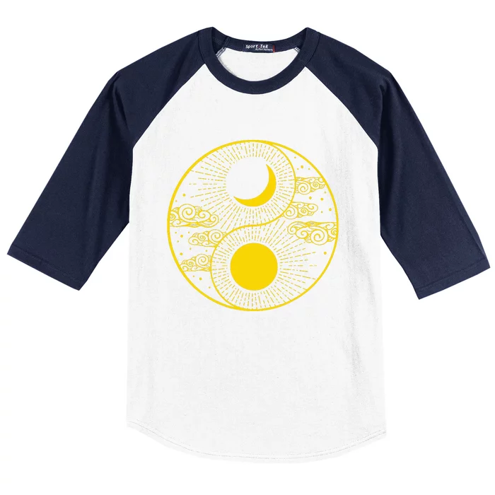 Qi Gong Clothes Tai Chi Qigong Chi Gong Yin Yang Baseball Sleeve Shirt