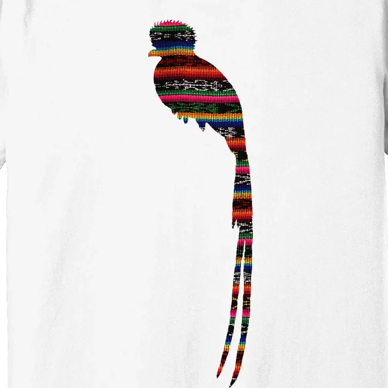 Quetzal Guatemala Chapin Antigua Tikal Tradicional Maya Premium T-Shirt