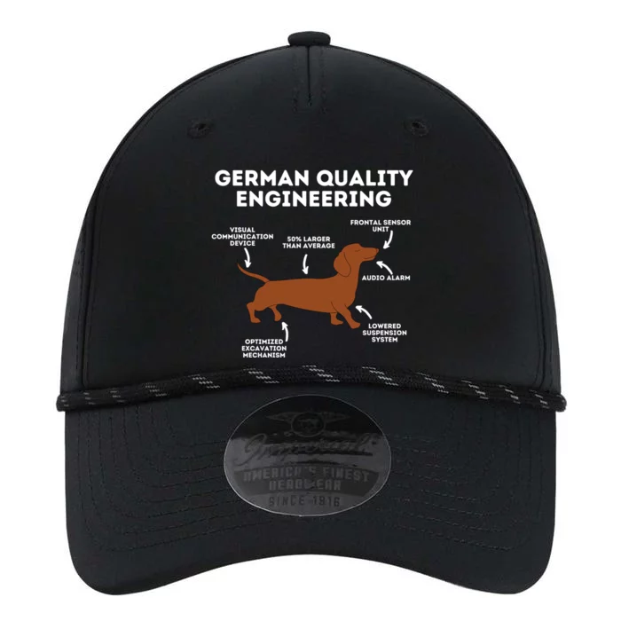 Quality Ger Engineering Gift Dachshund Lover Wiener Dog Funny Gift Performance The Dyno Cap