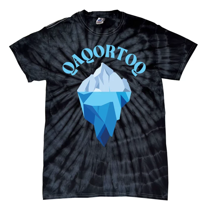 Qaqortoq Greenland Qaqortoq Iceberg Qaqortoq Tie-Dye T-Shirt