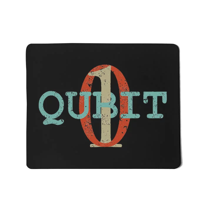 Qubit Gift Quantum Entanglement Computer Physics Computing Mousepad