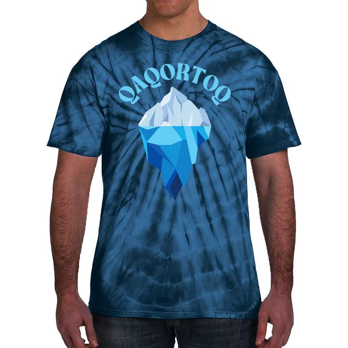 Qaqortoq Greenland Qaqortoq Iceberg Qaqortoq Tie-Dye T-Shirt