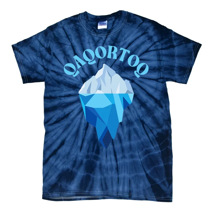 Qaqortoq Greenland Qaqortoq Iceberg Qaqortoq Tie-Dye T-Shirt