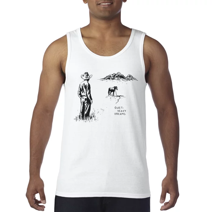 Quiet Heavy Dreams American Heartbreak Tank Top