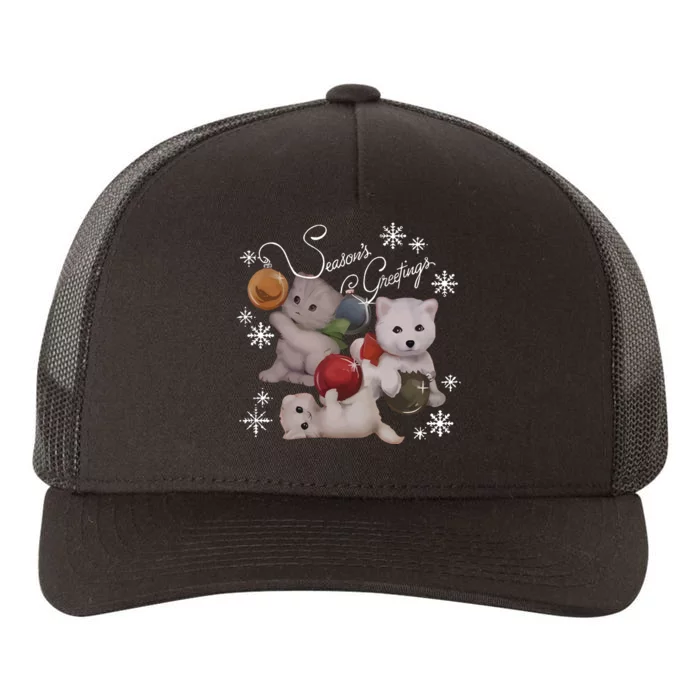 Qtcinderella Holiday Feat Swi.Ft Ders _ Coots Season Greeting Yupoong Adult 5-Panel Trucker Hat