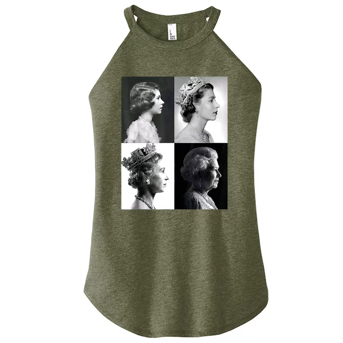 Queen II Elizabeth Of England 1920 2022 Women’s Perfect Tri Rocker Tank