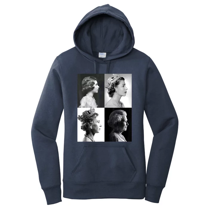 Queen II Elizabeth Of England 1920 2022 Women's Pullover Hoodie