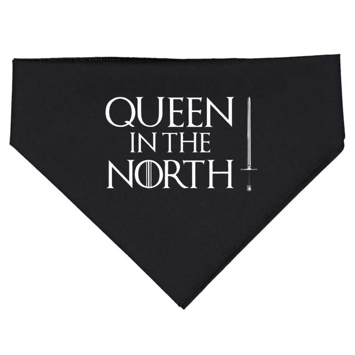 Queen In The North Easy Halloween Costume USA-Made Doggie Bandana