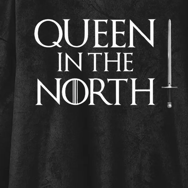 Queen In The North Easy Halloween Costume Hooded Wearable Blanket