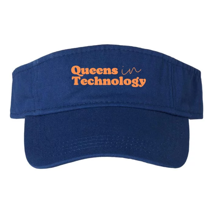 Queens In Technology Gift Valucap Bio-Washed Visor