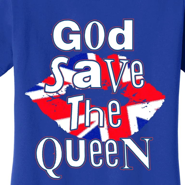 Queens Jubilee 2022 God Save The Queen Gift Women's T-Shirt