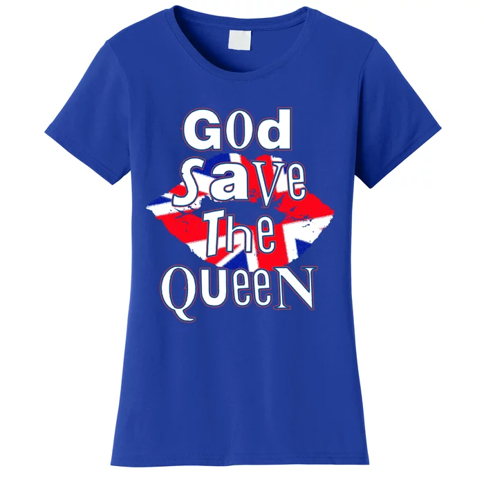 Queens Jubilee 2022 God Save The Queen Gift Women's T-Shirt