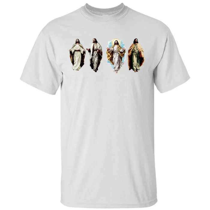 Quad Jesus Art Tall T-Shirt