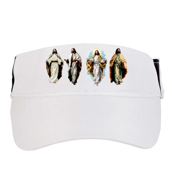 Quad Jesus Art Adult Drive Performance Visor