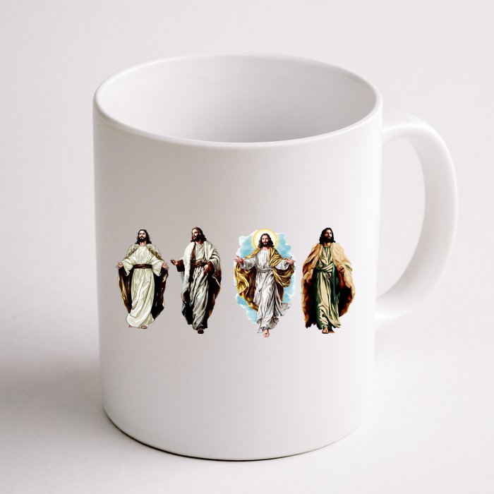 Quad Jesus Art Front & Back Coffee Mug