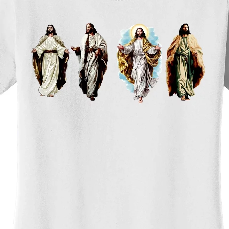 Quad Jesus Art Women's T-Shirt