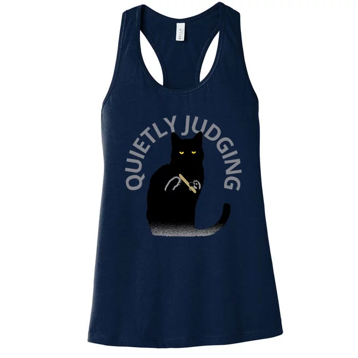 QUIETLY JUDGING LIMITED EDITION Women's Racerback Tank