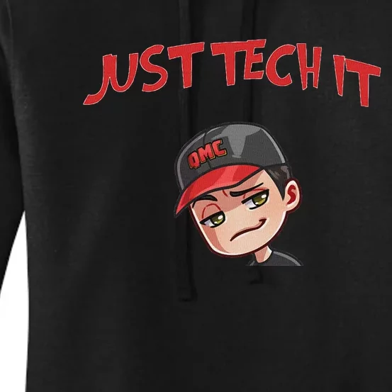 Quinmcgaming Just Tech It Fighting Game Community Women's Pullover Hoodie