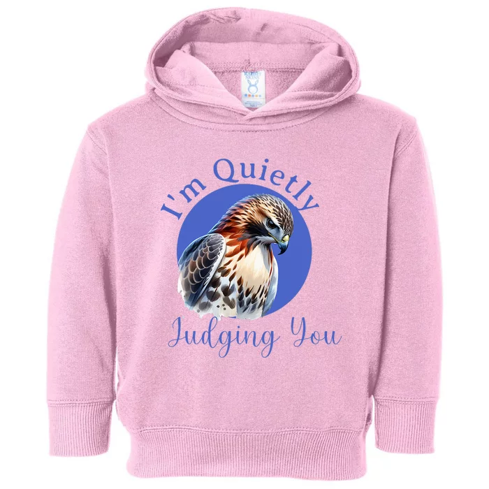 Quietly Judging You Toddler Hoodie