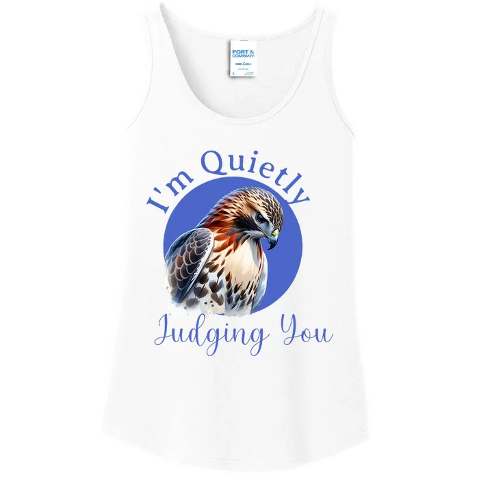 Quietly Judging You Ladies Essential Tank