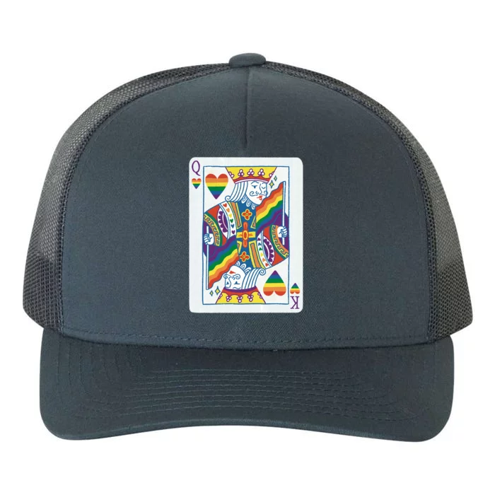 Queer King Queen Yupoong Adult 5-Panel Trucker Hat