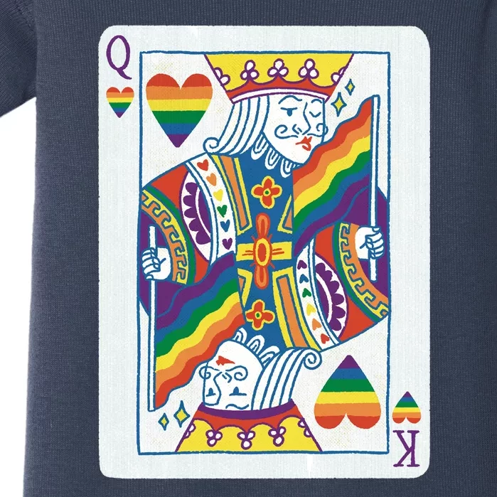 Queer King Queen Baby Bodysuit