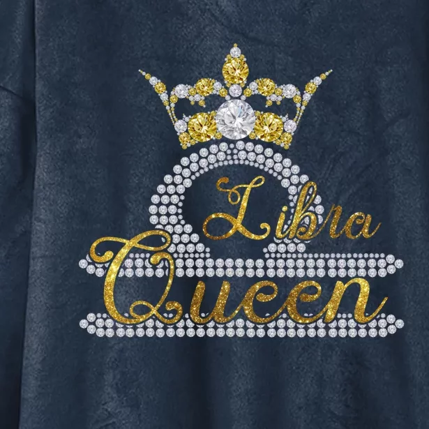 Queen Libra Zodiac Gift Hooded Wearable Blanket