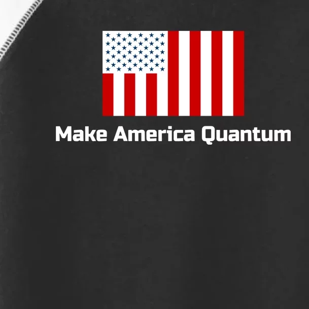 Quantumparty Make America Quantum Toddler Fine Jersey T-Shirt