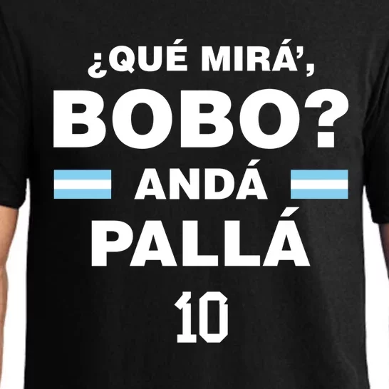 Que Mira´Bobo Argentina 10 Pajama Set