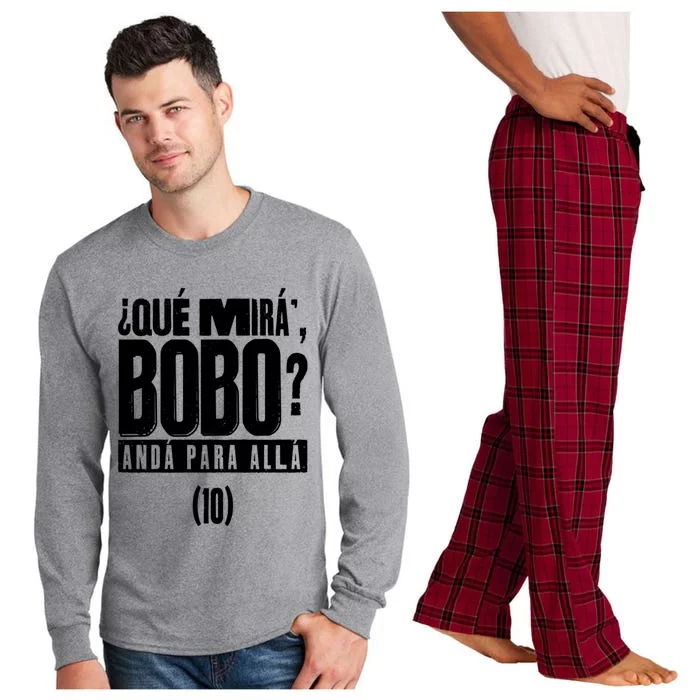 Que Mira´Bobo Argentina 10 Long Sleeve Pajama Set