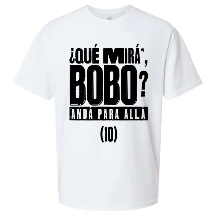 Que Mira´Bobo Argentina 10 Sueded Cloud Jersey T-Shirt