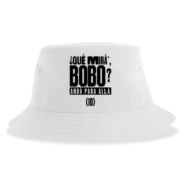 Que Mira´Bobo Argentina 10 Sustainable Bucket Hat