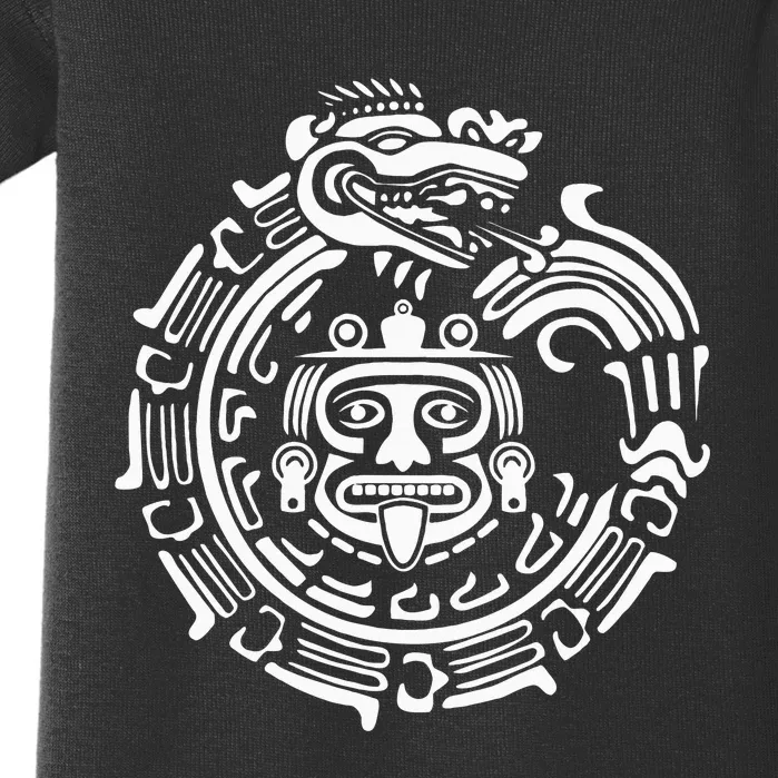 Quetzalcoatl Maya Aztec Ancient Symbol Baby Bodysuit