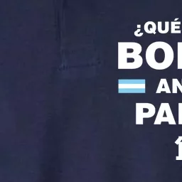 Que Mira´Bobo Argentina 10 Softstyle Adult Sport Polo