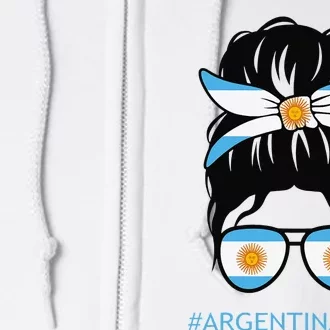 Que Mira´Bobo Argentina 10 Full Zip Hoodie