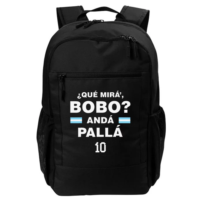 Que Mira´Bobo Argentina 10 Daily Commute Backpack