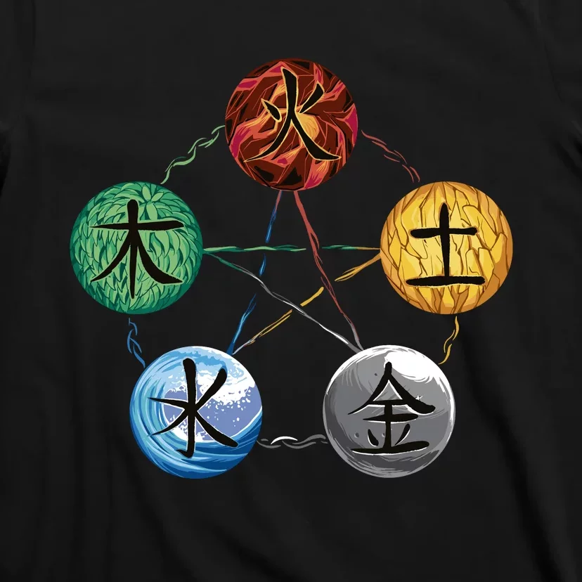 Qigong Martial Arts Elements T-Shirt