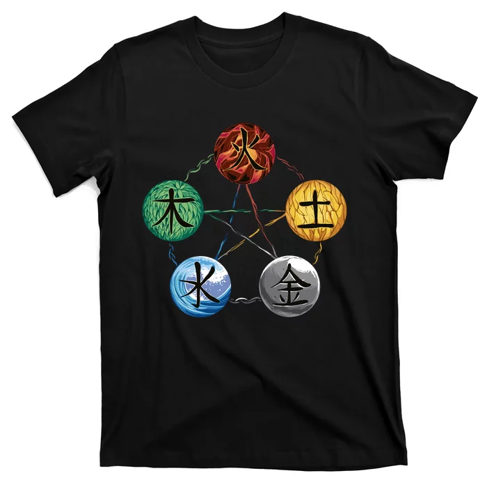 Qigong Martial Arts Elements T-Shirt