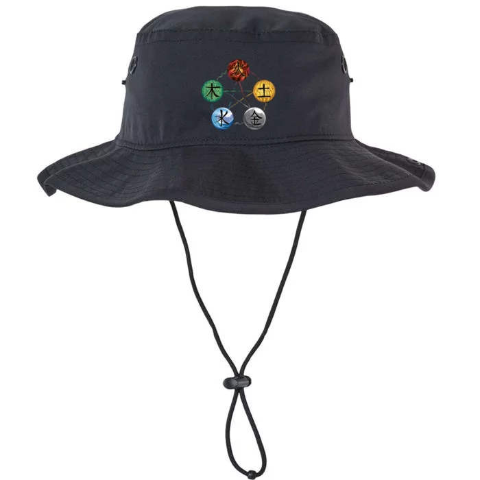 Qigong Martial Arts Elements Legacy Cool Fit Booney Bucket Hat