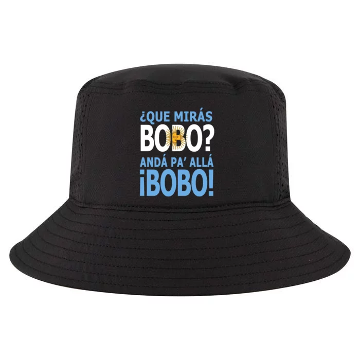 Que Mira´Bobo Argentina 10 Cool Comfort Performance Bucket Hat