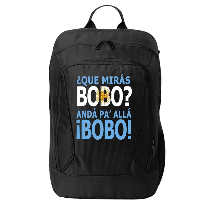 Que Mira´Bobo Argentina 10 City Backpack