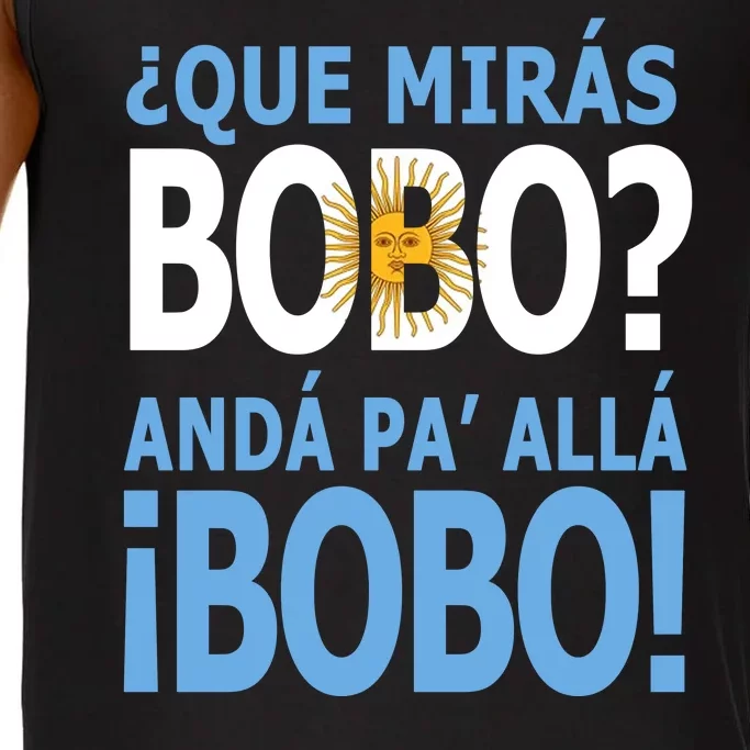 Que Mira´Bobo Argentina 10 Comfort Colors® Tank Top