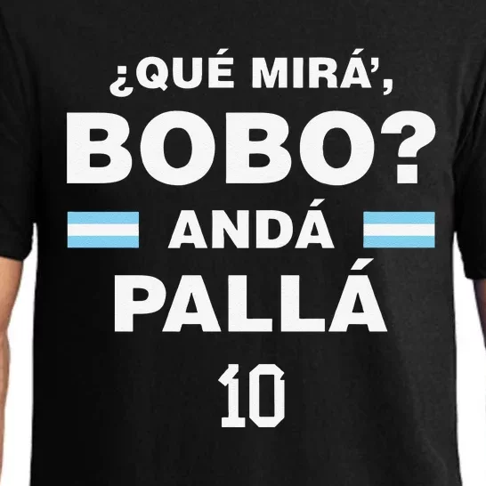 Que Mira´Bobo - Argentina Pajama Set