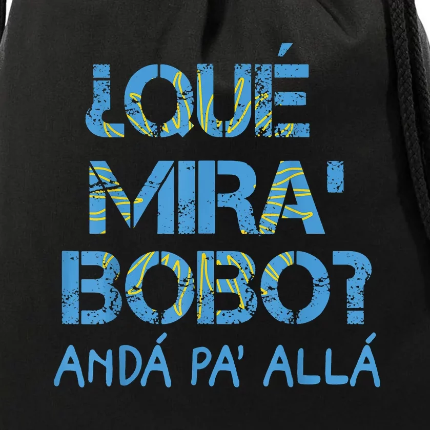 Qué Miras Bobo, Qué Mira Bobo Costume Drawstring Bag