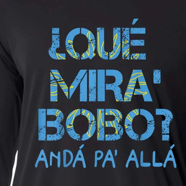 Qué Miras Bobo, Qué Mira Bobo Costume Cooling Performance Long Sleeve Crew