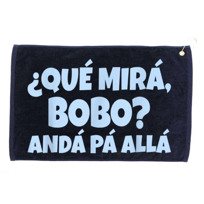 Qué Miras Bobo Qué Mira Bobo Grommeted Golf Towel