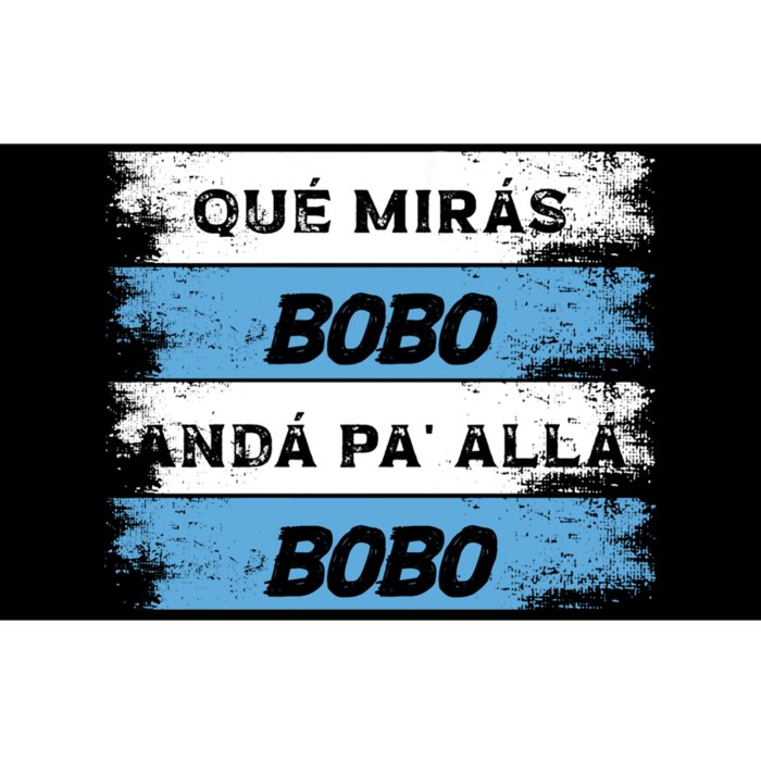 Qué Miras Bobo Qué Mira Bobo Trending Design Bumper Sticker