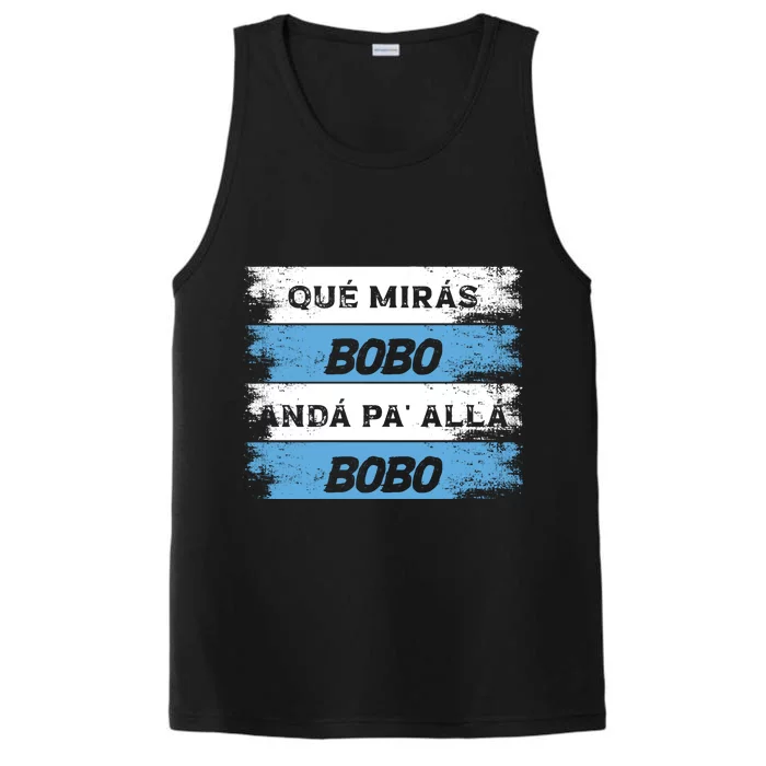 Qué Miras Bobo Qué Mira Bobo Trending Design Performance Tank