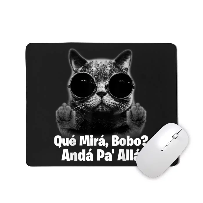 Qué Mirás Bobo, Andá Pa' Allá Funny Speech Argentina Flag Vintage Mousepad