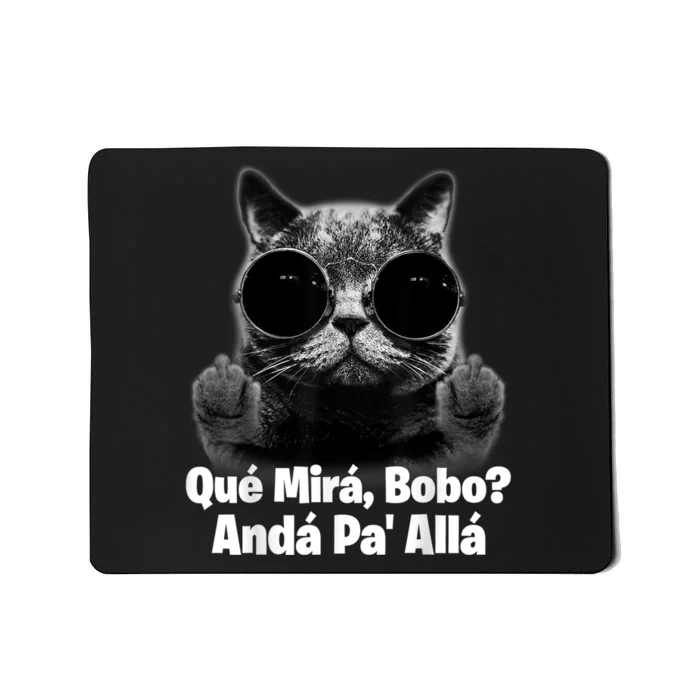 Qué Mirás Bobo, Andá Pa' Allá Funny Speech Argentina Flag Vintage Mousepad